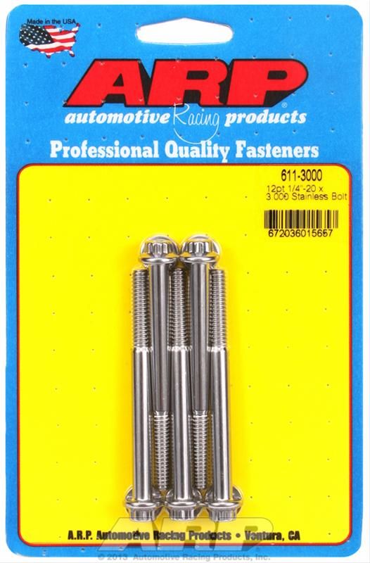 ARP-611-3000, ARP Stainless Steel Bolts 611-3000 в ОАЭ, Дубай. Состояние - новое. Цена ⁦120 AED⁩. Фото, контакты продавца | AUTO.AE