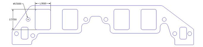 FOG-8244-1, Flatout Gaskets Intake Gaskets 8244.1 в ОАЭ, Дубай. Состояние - новое. Цена 910 AED. Фото, контакты продавца | AUTO.AE