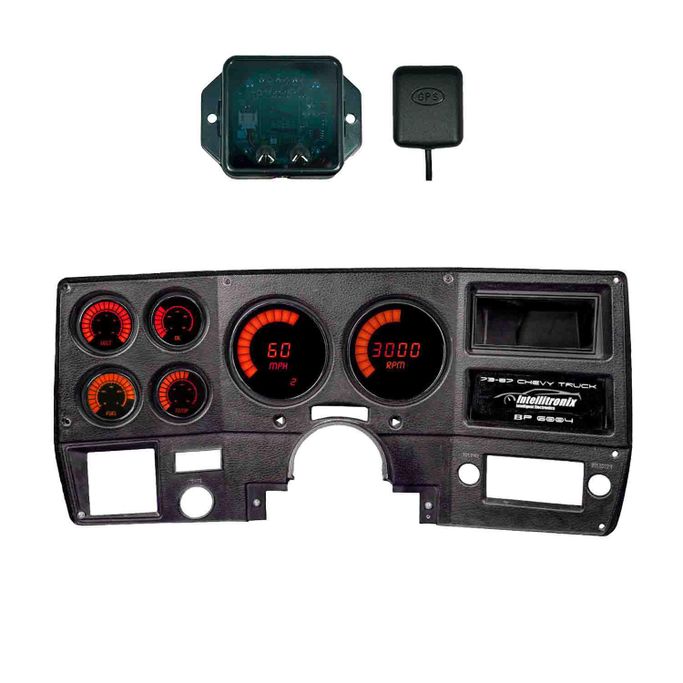 IZL-BG6004RS9020, Intellitronix 1973-1987 GM/Chevy Truck Digital Direct-Fit Gauge Clusters BG6004R-S9020 в ОАЭ, Дубай. Состояние - новое. Цена ⁦2 790 AED⁩. Фото, контакты продавца | AUTO.AE
