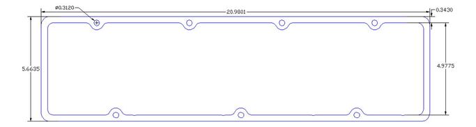 FOG-6028, Flatout Gaskets Valve Cover Gaskets 6028 в ОАЭ, Дубай. Состояние - новое. Цена 170 AED. Фото, контакты продавца | AUTO.AE