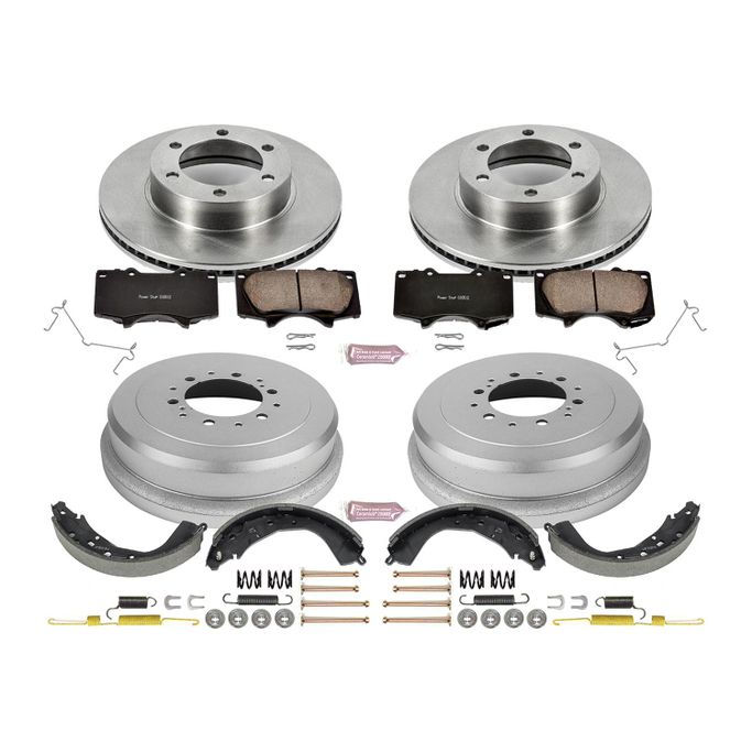 PWR-KOE15214DK, PowerStop Autospecialty Stock Replacement Disc and Drum Brake Kits for 2003-2006 TUNDRA - KOE15214DK في الإمارات العربية المتحدة, دبي. Condition - new. Price ⁦1,890 AED⁩. Photo, seller contacts | AUTO.AE