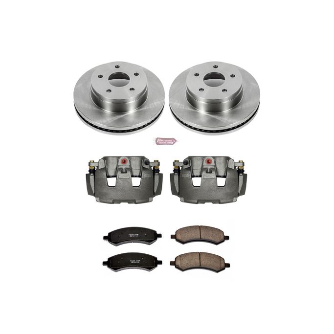 PWR-KCOE2163A, PowerStop Z17 Evolution Plus Stock Replacement Brake Kits with Calipers KCOE2163A in UAE, Dubai. Condition - new. Price 1,550 AED. Photo, seller contacts | AUTO.AE