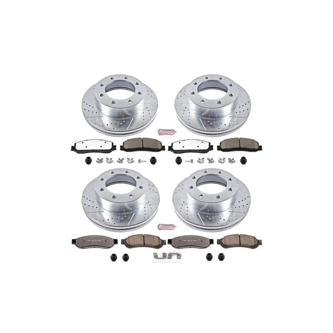 PWR-K6546-36, PowerStop Z36 Truck and Tow Brake Upgrade Kits for 2012 F-350 SUPER DUTY - K6546-36 в ОАЭ, Дубай. Состояние - новое. Цена ⁦3 720 AED⁩. Фото, контакты продавца | AUTO.AE