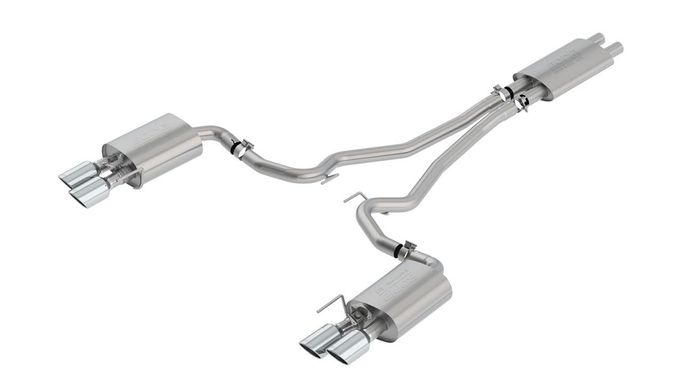 BOR-1014045, Borla Touring Cat-Back Exhaust Systems for 2018-2023 MUSTANG - 1014045 في الإمارات العربية المتحدة, دبي. Condition - new. Price ⁦10,750 AED⁩. Photo, seller contacts | AUTO.AE