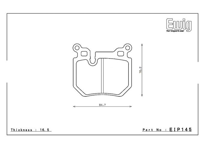 EIP145MA45B, ENDLESS EIP145MA45B Rear brake pads BMW E87/E90/E91 في الإمارات العربية المتحدة, دبي. Condition - new. Price 2,070 AED. Photo, seller contacts | AUTO.AE