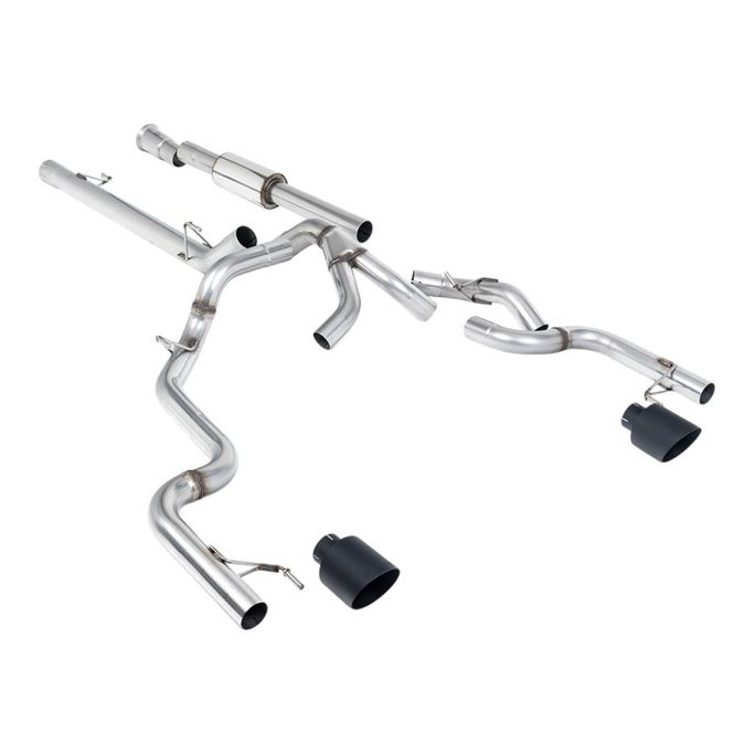 SSXFD501, MILLTEK SSXFD501 Cat-Back Exhaust, 3" (Cerakote Black GT-115 Tips) for FORD F-150 Tremor 5.0 V8 2021- في الإمارات العربية المتحدة, دبي. Condition - new. Price ⁦9,640 AED⁩. Photo, seller contacts | AUTO.AE