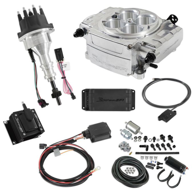SNE-550510BPKSBF, Holley Sniper 2 EFI 650 HP Inline Pump Fuel Injection Systems with Power Distribution Module 550-510-BPK-SBF في الإمارات العربية المتحدة, دبي. Condition - new. Price 10,740 AED. Photo, seller contacts | AUTO.AE