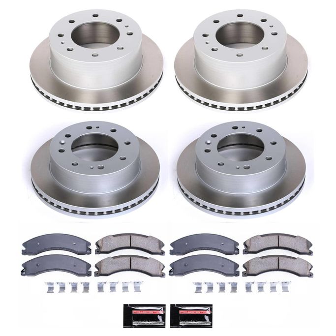 PWR-SC6992, PowerStop Z17 Evolution Plus Semi-Coated Rotor Brake Kits for 2015-2019 SIERRA 2500 HD, SILVERADO 2500 HD, 2016-2019 SUBURBAN 3500 HD - SC6992 in UAE, Dubai. Condition - new. Price ⁦3,160 AED⁩. Photo, seller contacts | AUTO.AE