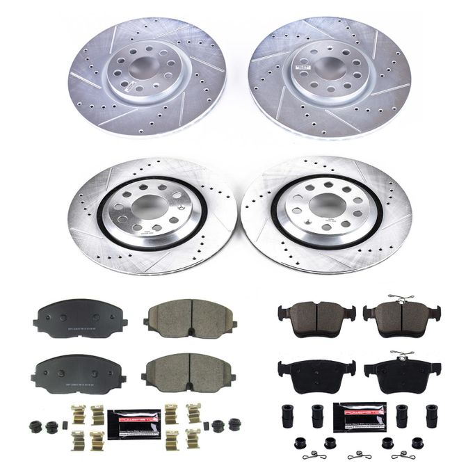 PWR-K8118, PowerStop Z23 Evolution Sport Brake Upgrade Kits for 2018-2020 ATLAS, 2020 ATLAS CROSS SPORT - K8118 في الإمارات العربية المتحدة, دبي. Condition - new. Price ⁦2,550 AED⁩. Photo, seller contacts | AUTO.AE