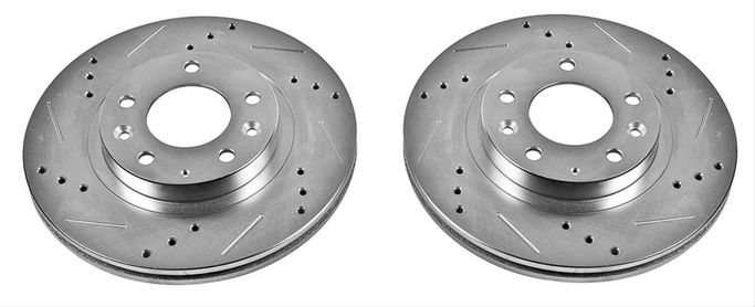 PWR-JBR-1157XPR, PowerStop Evolution Drilled and Slotted Rotors for 2006-2015 MX-5 MIATA - JBR1157XPR in UAE, Dubai. Condition - new. Price 710 AED. Photo, seller contacts | AUTO.AE