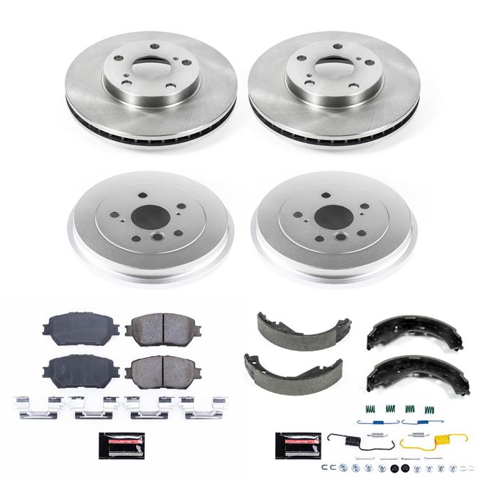 PWR-KOE15228DK, PowerStop Autospecialty Stock Replacement Disc and Drum Brake Kits for 2005-2006 CAMRY - KOE15228DK в ОАЭ, Дубай. Состояние - новое. Цена ⁦1 330 AED⁩. Фото, контакты продавца | AUTO.AE