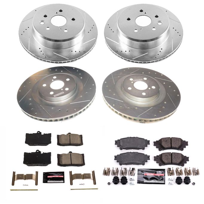 PWR-K8453, PowerStop Z23 Evolution Sport Brake Upgrade Kits K8453 в ОАЭ, Дубай. Состояние - новое. Цена 2 120 AED. Фото, контакты продавца | AUTO.AE