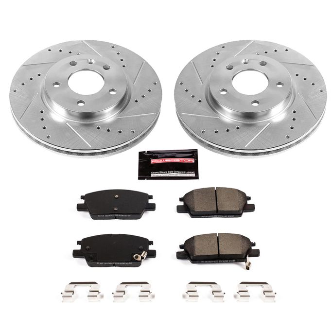 PWR-K7400, PowerStop Z23 Evolution Sport Brake Upgrade Kits K7400 في الإمارات العربية المتحدة, دبي. Condition - new. Price 1,060 AED. Photo, seller contacts | AUTO.AE