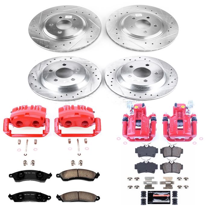 PWR-KC1305C, PowerStop Z23 Evolution Sport Brake Upgrade Kits with Calipers for 1999-2004 MUSTANG - KC1305C في الإمارات العربية المتحدة, دبي. Condition - new. Price 4,040 AED. Photo, seller contacts | AUTO.AE