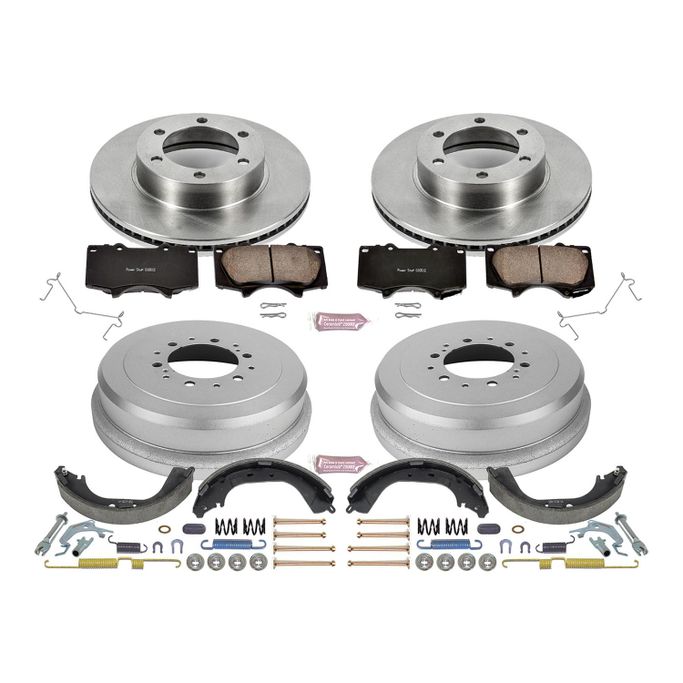 PWR-KOE15098DK, PowerStop Autospecialty Stock Replacement Disc and Drum Brake Kits for 2000-2003 TUNDRA - KOE15098DK в ОАЭ, Дубай. Состояние - новое. Цена ⁦2 050 AED⁩. Фото, контакты продавца | AUTO.AE