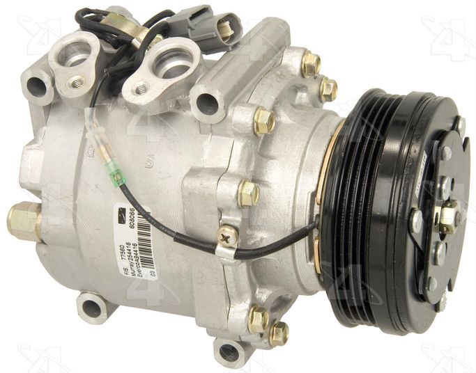 FSS-77560, Four Seasons Remanufactured Air Conditioning Compressors for 1994-2000 CIVIC, 1994-1997 CIVIC DEL SOL, 1997-2001 CR-V - 77560 in UAE, Dubai. Condition - new. Price ⁦1,000 AED⁩. Photo, seller contacts | AUTO.AE