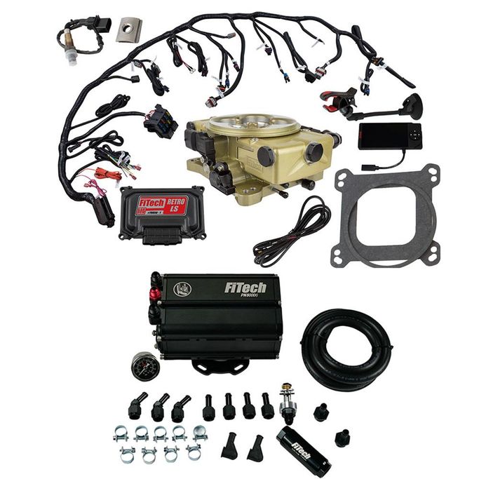 FIF-35571, FiTech Retro LS TBI 650 HP System Force Fuel Injection Master Kits 35571 в ОАЭ, Дубай. Состояние - новое. Цена 10 210 AED. Фото, контакты продавца | AUTO.AE
