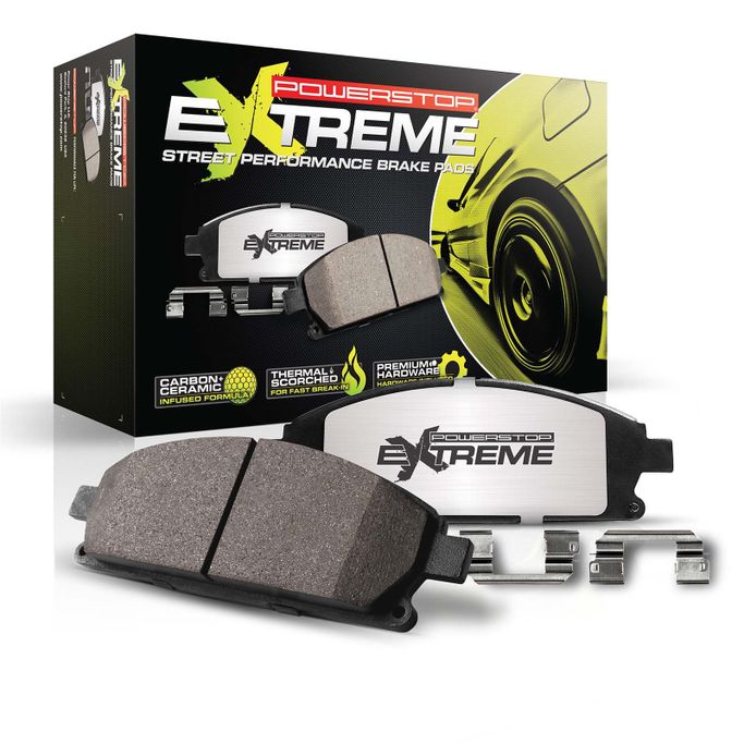 PWR-Z26-2528, PowerStop Z26 Street Warrior Brake Pads and Hardware Kits for 2024-2025 MUSTANG - Z26-2528 в ОАЭ, Дубай. Состояние - новое. Цена ⁦340 AED⁩. Фото, контакты продавца | AUTO.AE