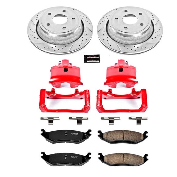 PWR-KC2172, PowerStop Z23 Evolution Sport Brake Upgrade Kits with Calipers KC2172 в ОАЭ, Дубай. Состояние - новое. Цена 2 580 AED. Фото, контакты продавца | AUTO.AE