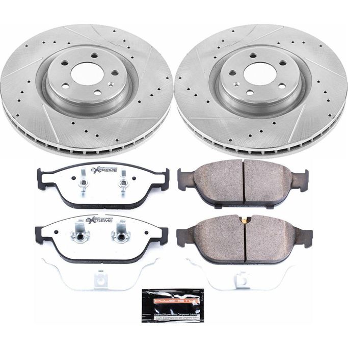 PWR-K6129-26, PowerStop Z26 Street Warrior Brake Upgrade Kits for 2012-2018 A7 QUATTRO, A6 QUATTRO, 2016-2018 A6 - K6129-26 в ОАЭ, Дубай. Состояние - новое. Цена ⁦1 950 AED⁩. Фото, контакты продавца | AUTO.AE
