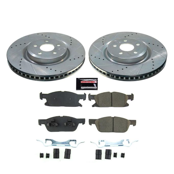 PWR-K8542, PowerStop Z23 Evolution Sport Brake Upgrade Kits for 2019-2024 EDGE - K8542 в ОАЭ, Дубай. Состояние - новое. Цена 1 110 AED. Фото, контакты продавца | AUTO.AE