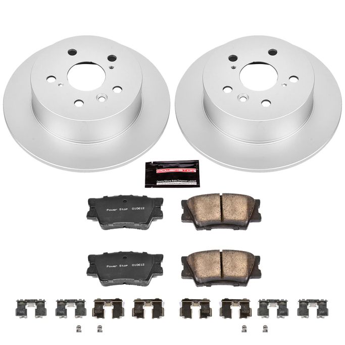 PWR-CRK3068, PowerStop Z17 Evolution Plus GEOMET Coated Brake Kits for 2008-2012 AVALON, 2007-2011 CAMRY, 2007-2012 ES350 - CRK3068 in UAE, Dubai. Condition - new. Price 550 AED. Photo, seller contacts | AUTO.AE