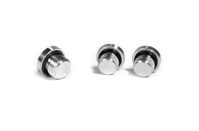 FLE-S0061, Fleece Performance 6.7 Cummins Stock VGT Turbo Coolant Delete Plugs FPE-6.7CR-COOL-PLUG in UAE, Dubai. Condition - new. Price 150 AED. Photo, seller contacts | AUTO.AE