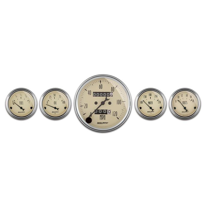 ATM-1808, AutoMeter Antique Beige Analog Gauge Kits 1808 في الإمارات العربية المتحدة, دبي. Condition - new. Price ⁦1,630 AED⁩. Photo, seller contacts | AUTO.AE