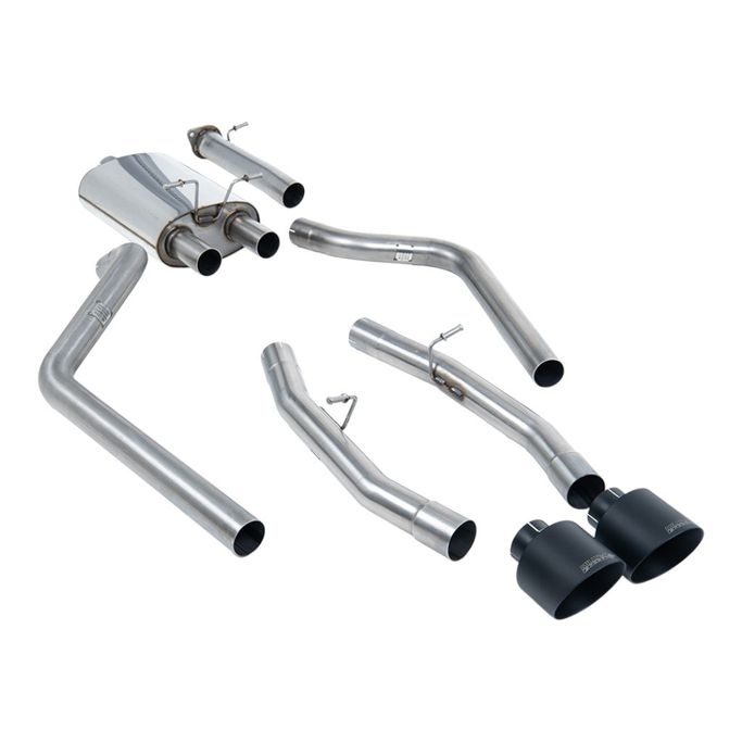 SSXDOD105, MILLTEK SSXDOD105 Cat-Back Exhaust, 3" (Cerakote Black Tips) for RAM 1500 5.7L 2019-2024 في الإمارات العربية المتحدة, دبي. Condition - new. Price 9,020 AED. Photo, seller contacts | AUTO.AE