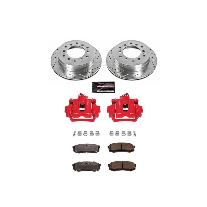 PWR-KC2405A-36, PowerStop Z36 Truck and Tow Brake Upgrade Kits with Calipers for 2003-2009 4RUNNER, 2007-2009 FJ CRUISER - KC2405A-36 в ОАЭ, Дубай. Состояние - новое. Цена ⁦1 840 AED⁩. Фото, контакты продавца | AUTO.AE