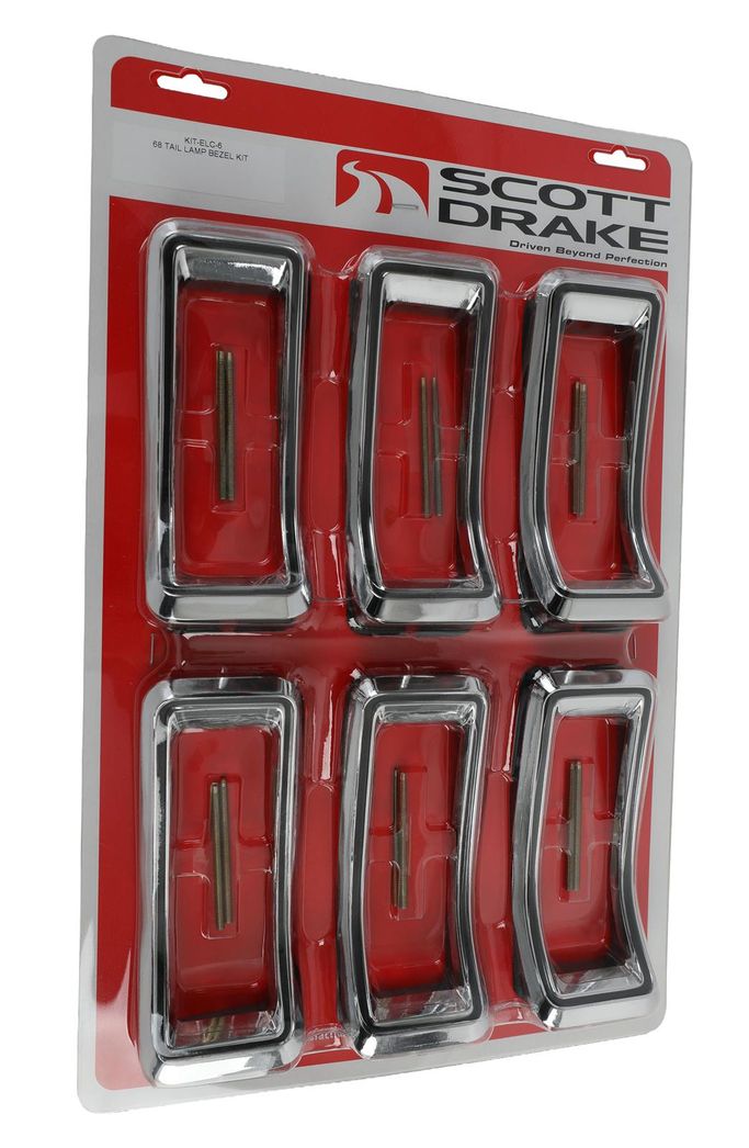 SDK-KIT-ELC-6, Scott Drake Replacement Taillight Components for 1968 MUSTANG - KIT-ELC-6 في الإمارات العربية المتحدة, دبي. Condition - new. Price 370 AED. Photo, seller contacts | AUTO.AE