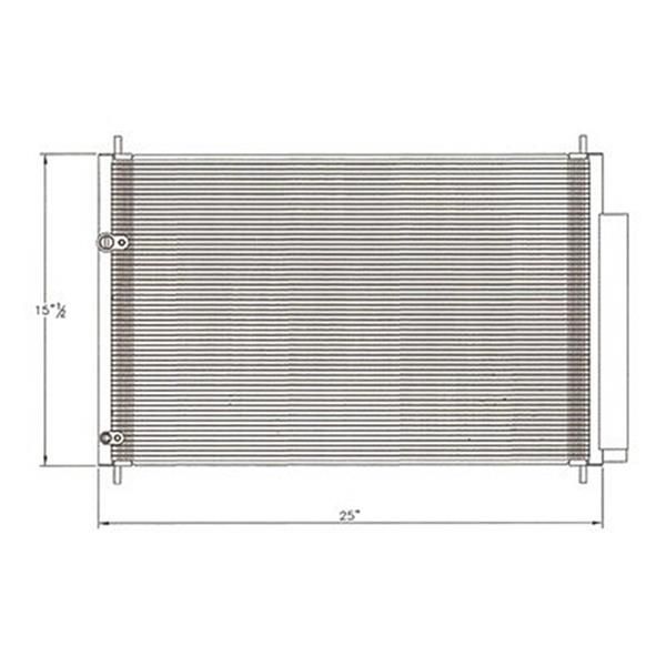 BDY-CNDDPI3686, Body Parts Air Conditioning Condensers CNDDPI3686 in UAE, Dubai. Condition - new. Price 400 AED. Photo, seller contacts | AUTO.AE