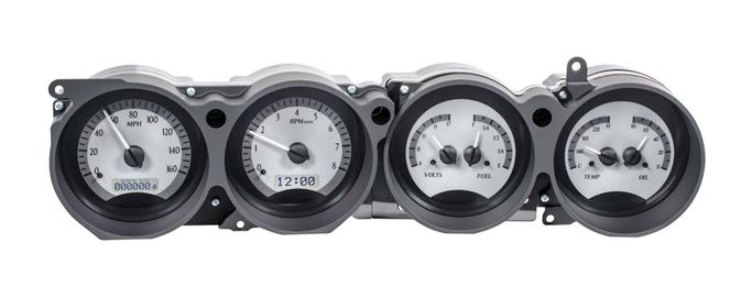 DAK-MHX70DCLGSW, Dakota Digital VHX Series Direct-Fit Analog Gauge Systems for 1970-1974 CHALLENGER, CUDA - MHX-70D-CLG-S-W в ОАЭ, Дубай. Состояние - новое. Цена ⁦5 420 AED⁩. Фото, контакты продавца | AUTO.AE