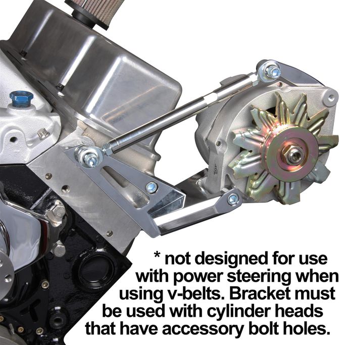 SUM-420101, Summit Racing™ Chrome SBC Alternator Bracket SUM-420101 في الإمارات العربية المتحدة, دبي. Condition - new. Price 660 AED. Photo, seller contacts | AUTO.AE
