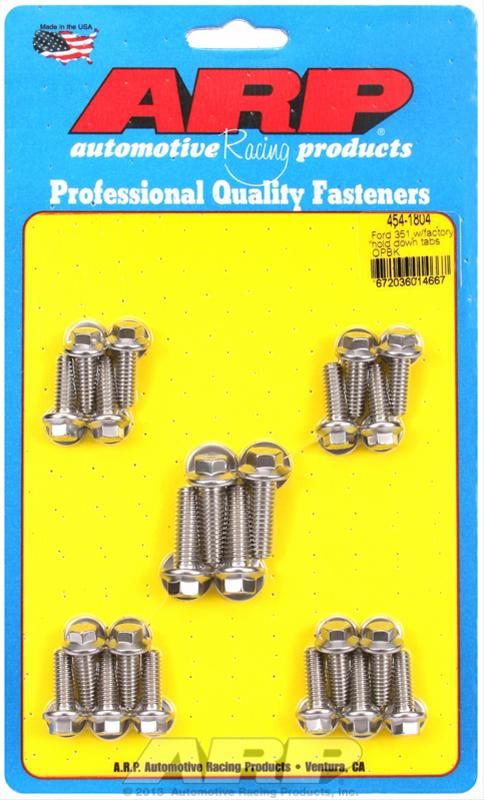 ARP-454-1804, ARP Oil Pan Bolt Kits 454-1804 в ОАЭ, Дубай. Состояние - новое. Цена 240 AED. Фото, контакты продавца | AUTO.AE