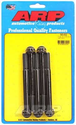 645-4500, ARP 645-4500 SAE Bolt Kit 7/16-14 X 4.500 12pt 1/2 wrenching black oxide bolts في الإمارات العربية المتحدة, دبي. Condition - new. Price ⁦260 AED⁩. Photo, seller contacts | AUTO.AE