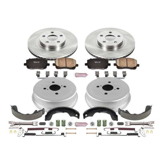 PWR-KOE15220DK, PowerStop Autospecialty Stock Replacement Disc and Drum Brake Kits for 2003-2008 MATRIX, VIBE - KOE15220DK в ОАЭ, Дубай. Состояние - новое. Цена ⁦1 230 AED⁩. Фото, контакты продавца | AUTO.AE