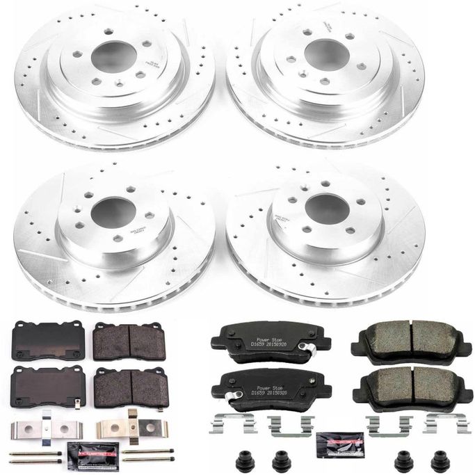 PWR-K6390, PowerStop Z23 Evolution Sport Brake Upgrade Kits for 2013-2015 ATS - K6390 в ОАЭ, Дубай. Состояние - новое. Цена ⁦2 080 AED⁩. Фото, контакты продавца | AUTO.AE