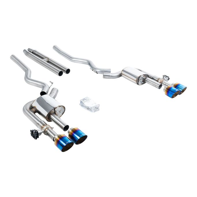 SSXFD423, MILLTEK SSXFD423 Cat-Back Exhaust, 2.76" (Blue Titanium GT-115 Tips) for FORD Mustang Dark Horse (S650) / Mach 1 (S550) في الإمارات العربية المتحدة, دبي. Condition - new. Price ⁦21,760 AED⁩. Photo, seller contacts | AUTO.AE