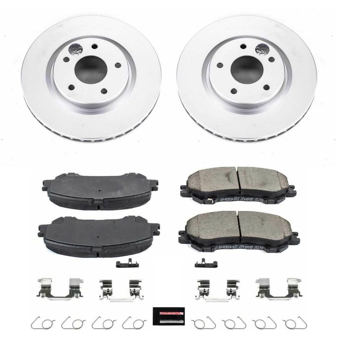 PWR-CRK7036, PowerStop Z17 Evolution Plus GEOMET Coated Brake Kits for 2014-2020 ROGUE, 2017-2022 ROGUE SPORT - CRK7036 in UAE, Dubai. Condition - new. Price 860 AED. Photo, seller contacts | AUTO.AE