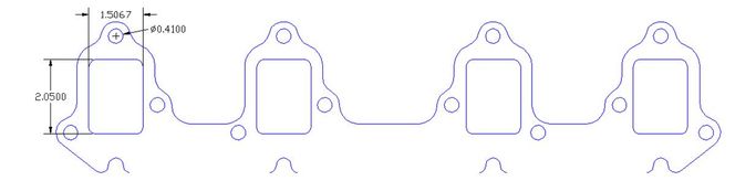 FOG-7291C, Flatout Gaskets Amored RCC Header Gaskets 7291C في الإمارات العربية المتحدة, دبي. Condition - new. Price 360 AED. Photo, seller contacts | AUTO.AE