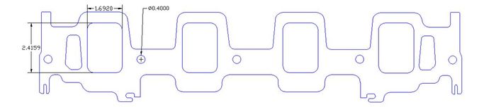 FOG-8457-4, Flatout Gaskets Intake Gaskets 8457.4 في الإمارات العربية المتحدة, دبي. Condition - new. Price 280 AED. Photo, seller contacts | AUTO.AE