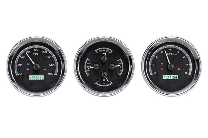 DAK-VHX-1020-K-W, Dakota Digital VHX Series Universal Round Analog Gauge Kits VHX-1020-K-W في الإمارات العربية المتحدة, دبي. Condition - new. Price ⁦4,520 AED⁩. Photo, seller contacts | AUTO.AE