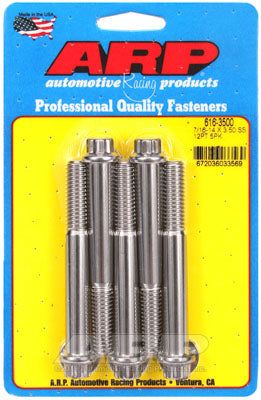 616-3500, ARP 616-3500 SAE Bolt Kit 7/16-14 X 3.500 12pt SS bolts في الإمارات العربية المتحدة, دبي. Condition - new. Price 310 AED. Photo, seller contacts | AUTO.AE