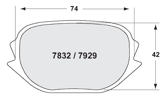 7832.11.14.44, PFC 7832.11.14.44 Brake pads RACE 11 CMPD 14MM RENAULT Clio R3T (Tarmac & Gravel) في الإمارات العربية المتحدة, دبي. Condition - new. Price ⁦2,270 AED⁩. Photo, seller contacts | AUTO.AE