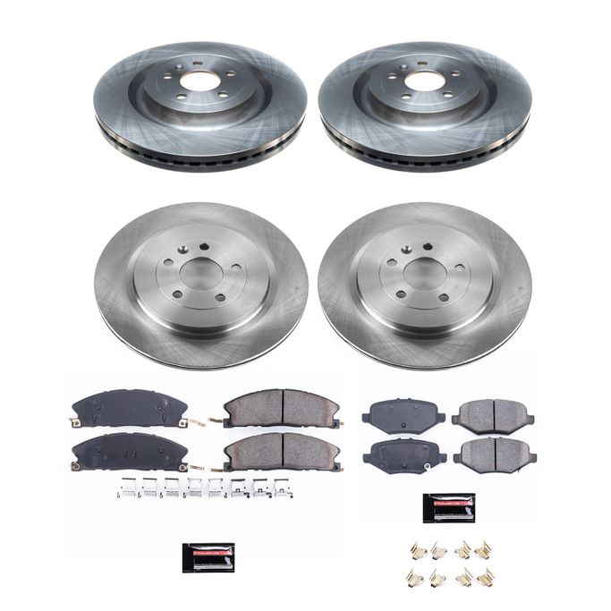 PWR-KOE6375, PowerStop Z17 Evolution Plus Stock Replacement Brake Kits KOE6375 في الإمارات العربية المتحدة, دبي. Condition - new. Price 1,860 AED. Photo, seller contacts | AUTO.AE