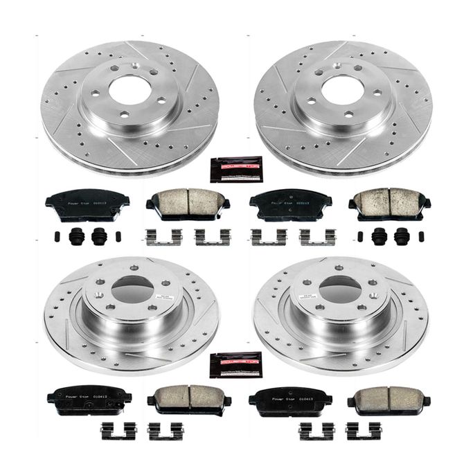 PWR-K5555, PowerStop Z23 Evolution Sport Brake Upgrade Kits for 2014-2015 CRUZE, 2012-2017 VERANO, 2011-2015 VOLT - K5555 в ОАЭ, Дубай. Состояние - новое. Цена 2 050 AED. Фото, контакты продавца | AUTO.AE