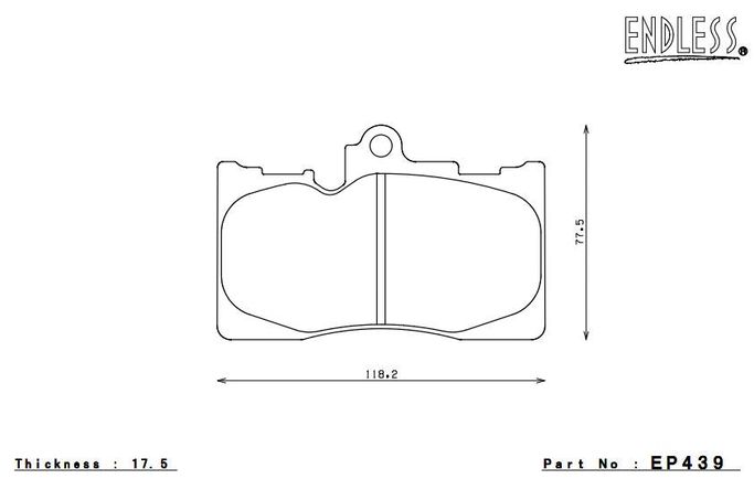 EP439SSY, ENDLESS EP439SSY Front brake pads INFINITI IS 350 (06-12)/LEXUS GS 300/460/450H 2006+ في الإمارات العربية المتحدة, دبي. Condition - new. Price ⁦720 AED⁩. Photo, seller contacts | AUTO.AE