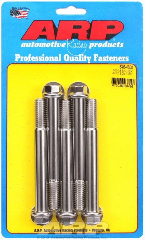 ARP-646-4500, ARP Stainless Steel Bolts 646-4500 في الإمارات العربية المتحدة, دبي. Condition - new. Price ⁦210 AED⁩. Photo, seller contacts | AUTO.AE