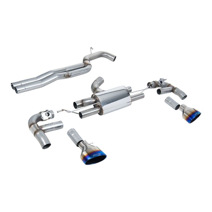 SSXAU985, MILLTEK SSXAU985 Cat-Back Exhaust, 3.15" (Burnt Titanium Trims) for AUDI RS3 (8V) 2017- в ОАЭ, Дубай. Состояние - новое. Цена ⁦17 950 AED⁩. Фото, контакты продавца | AUTO.AE